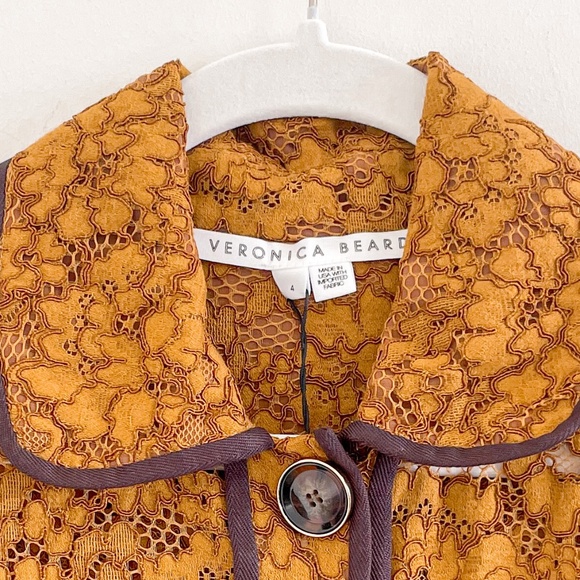 Veronica Beard Coppola Floral Lace Jacket 4 NWT - Picture 7 of 14
